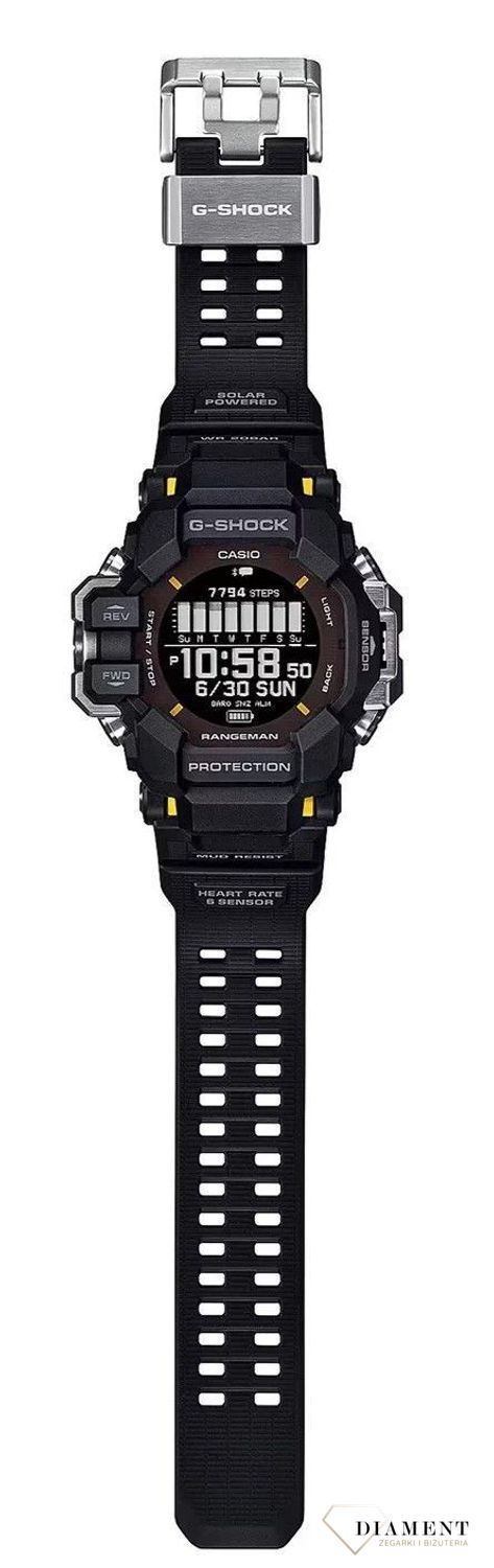 Casio G-SHOCK Rangeman GPR-H1000-1ER – Męski zegarek z GPS