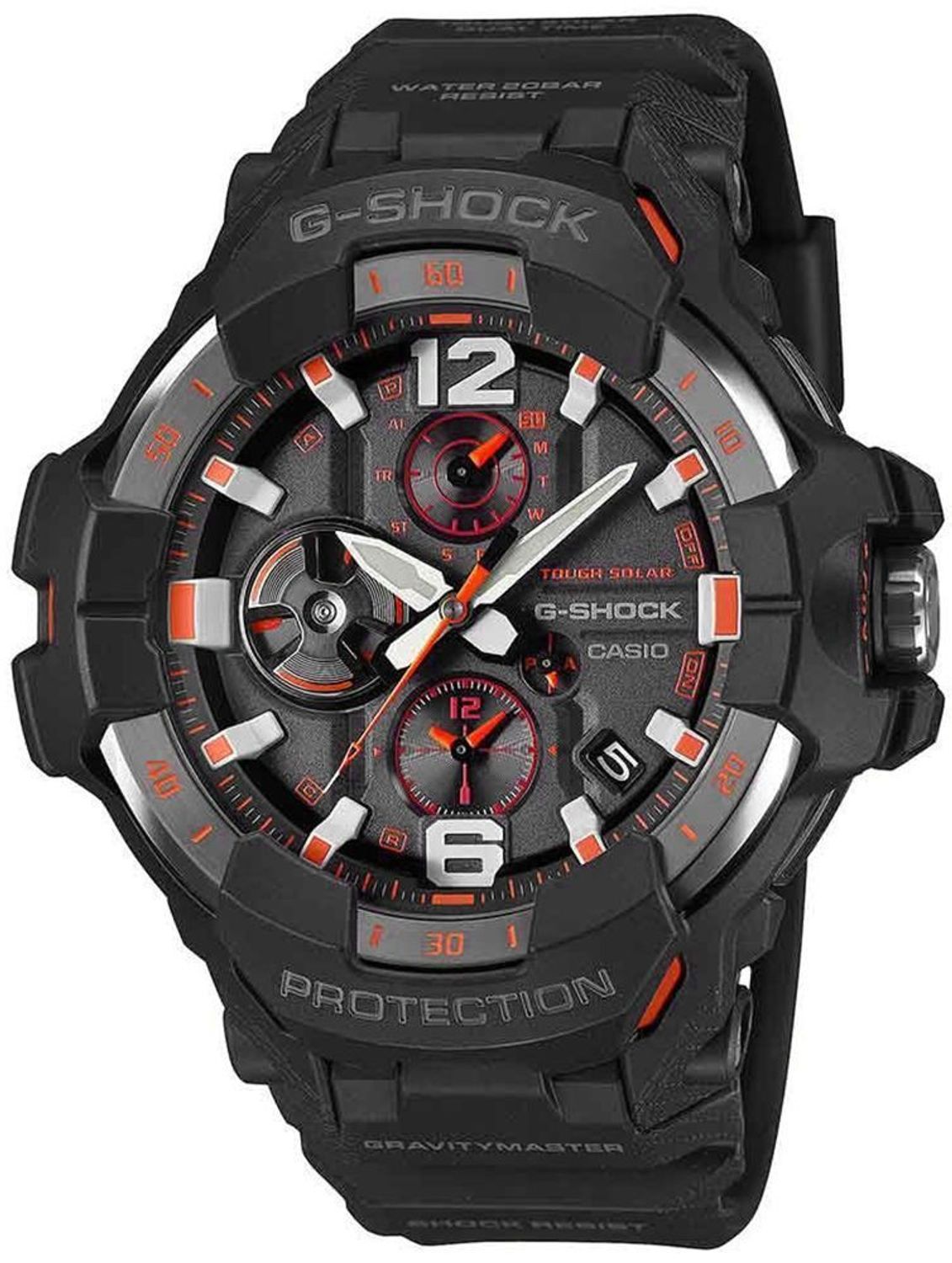 時計 CASIO G-SHOCK Tough Solar Bluetooth Zegarek G-SHOCK Casio GRAVITYMASTER TOUGH SOLAR BLUETOOTH GR
