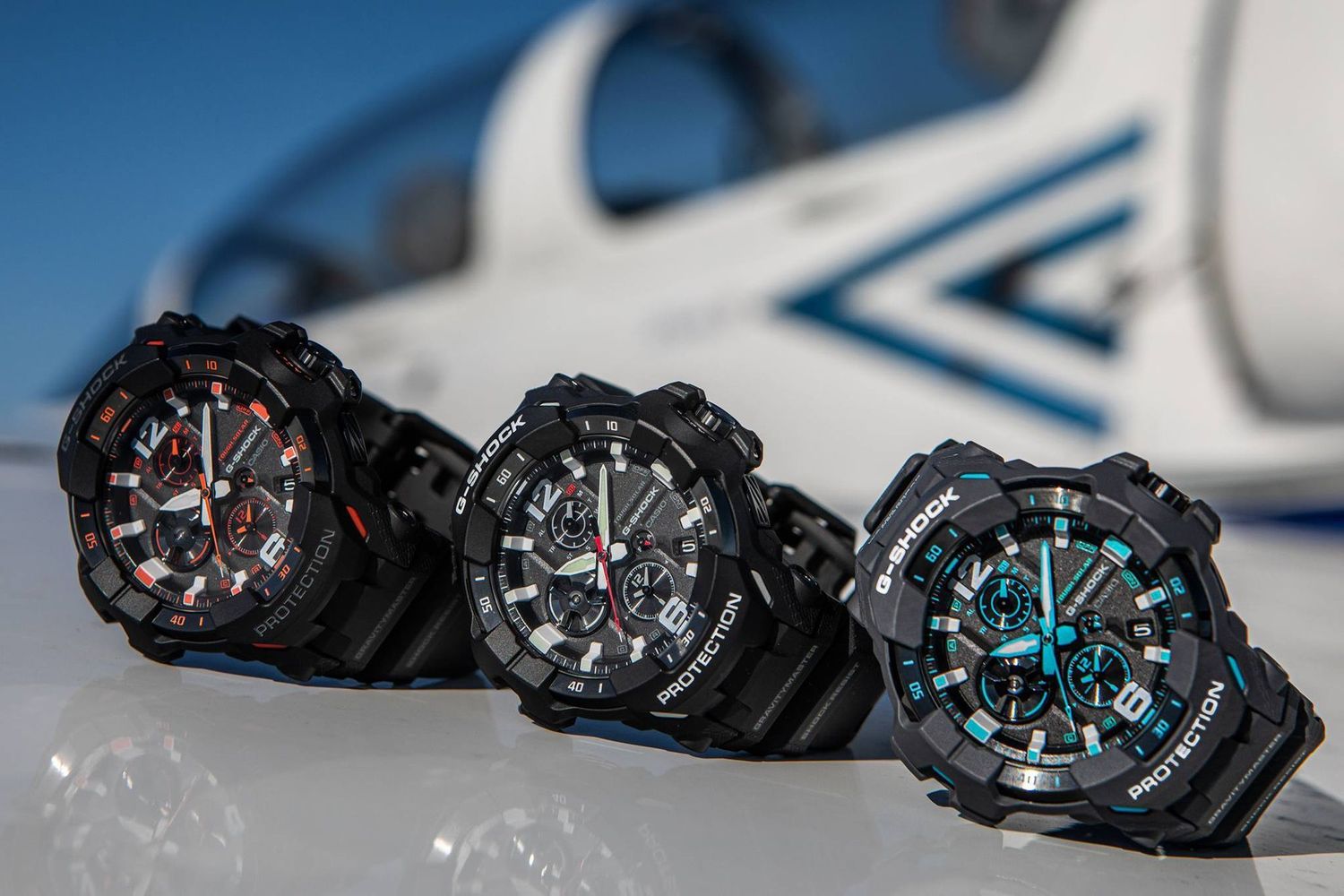 Zegarek G-SHOCK Casio GRAVITYMASTER TOUGH SOLAR BLUETOOTH GR-B300-1A4ER (2).jpg