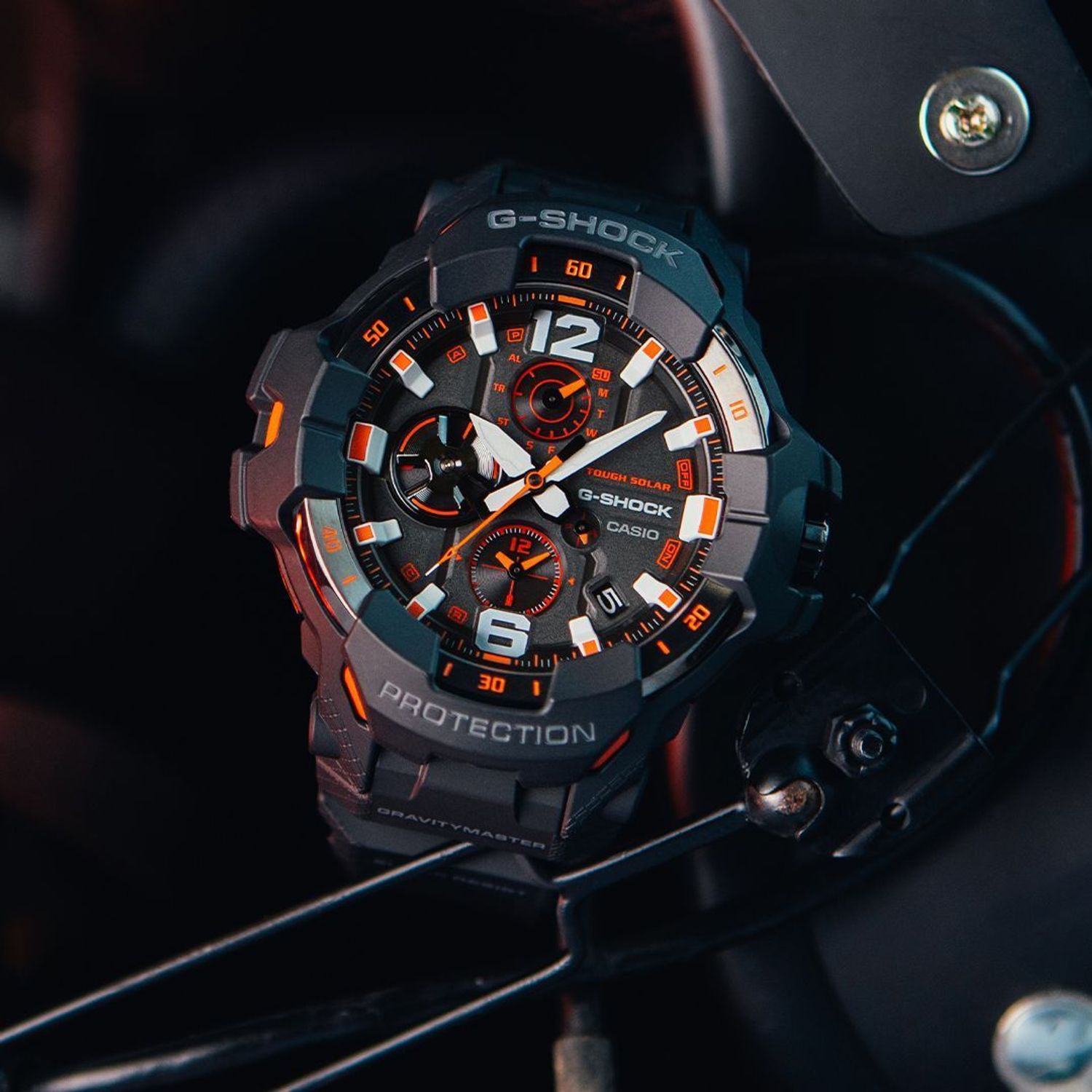 Zegarek G-SHOCK Casio GRAVITYMASTER TOUGH SOLAR BLUETOOTH GR-B300-1A4ER (2).jpg
