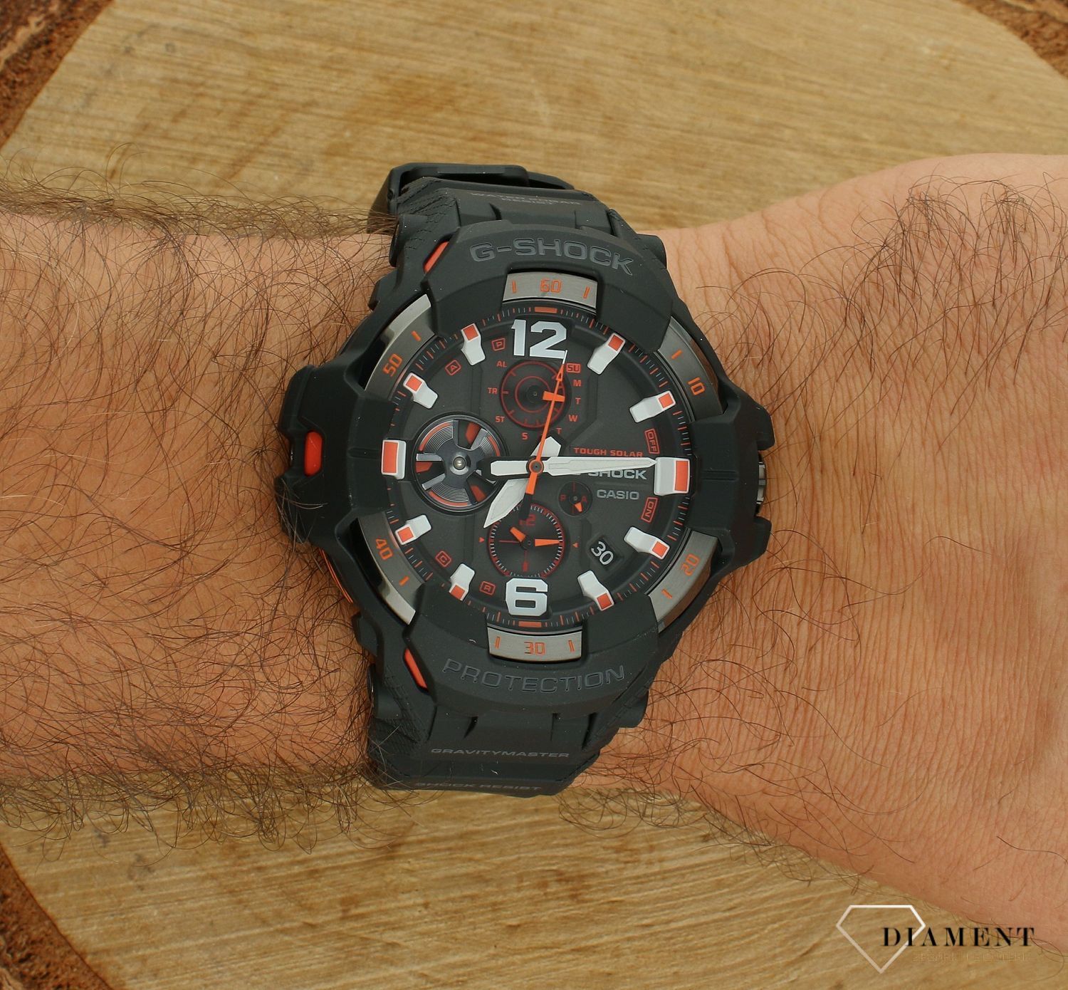 Zegarek G-SHOCK Casio GRAVITYMASTER TOUGH SOLAR BLUETOOTH GR-B300-1A4ER (2).jpg