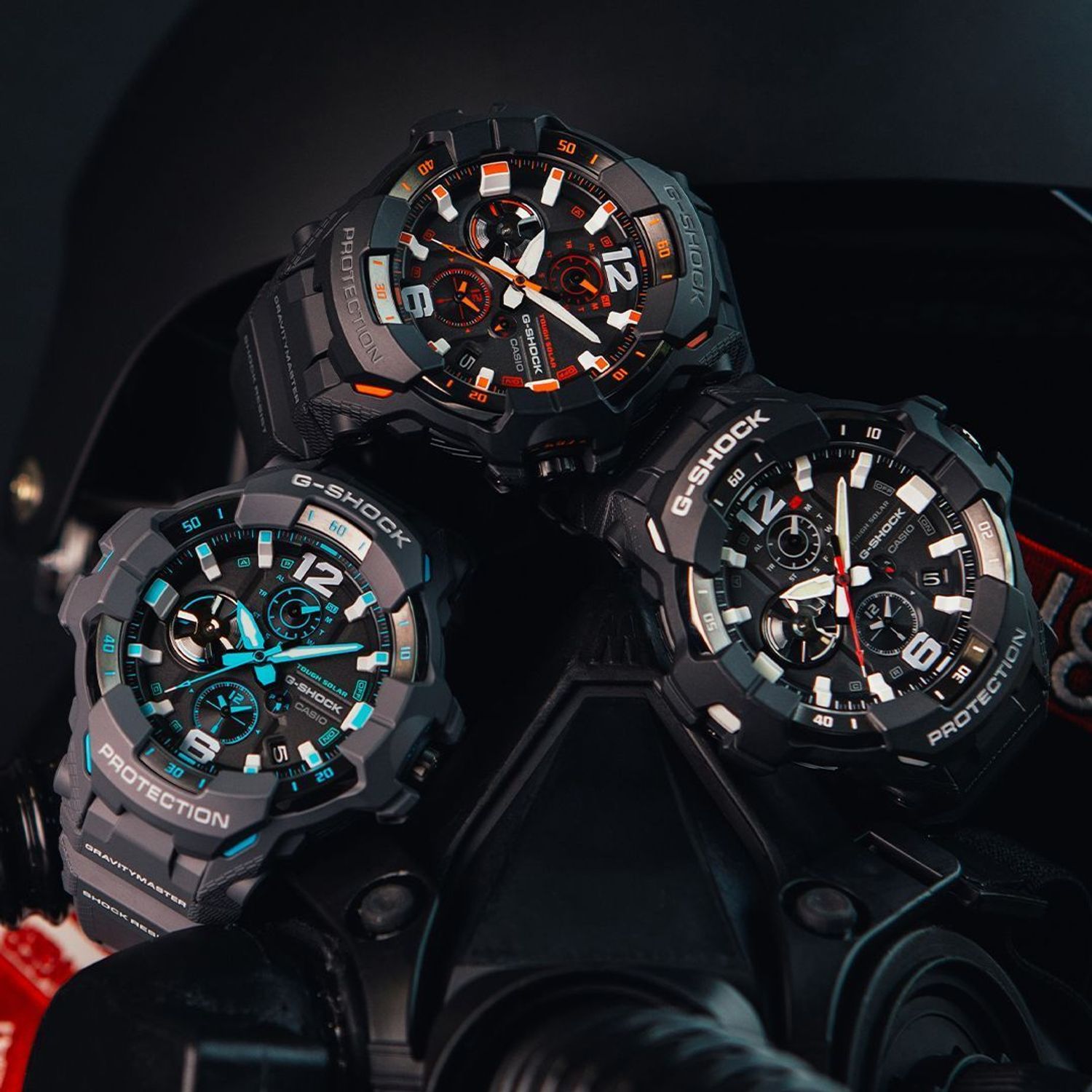 Zegarek G-SHOCK Casio GRAVITYMASTER TOUGH SOLAR BLUETOOTH GR-B300-1AER (5).jpg