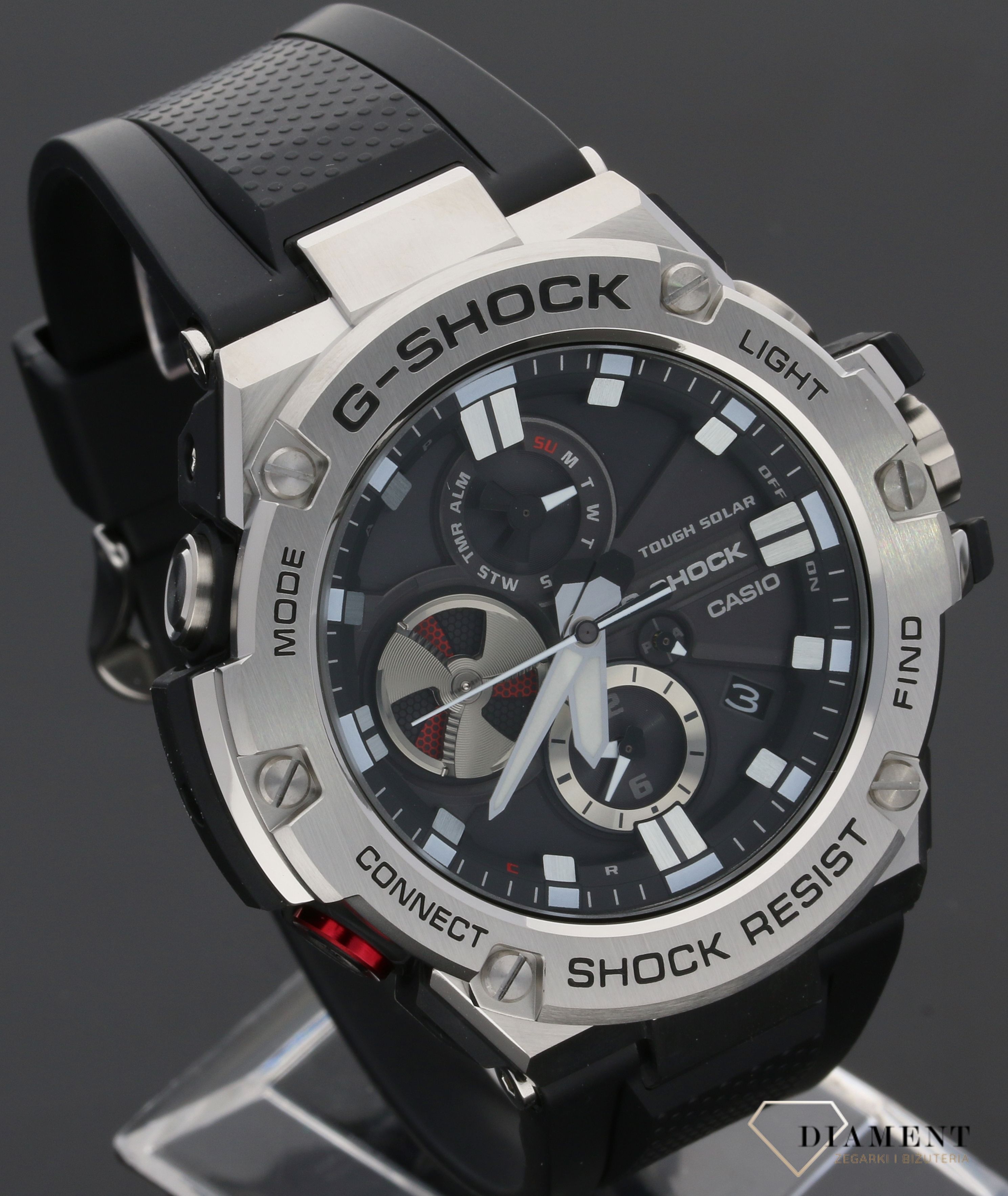 Casio G-SHOCK GST-B100-1AER - www.zegarki-diament.pl