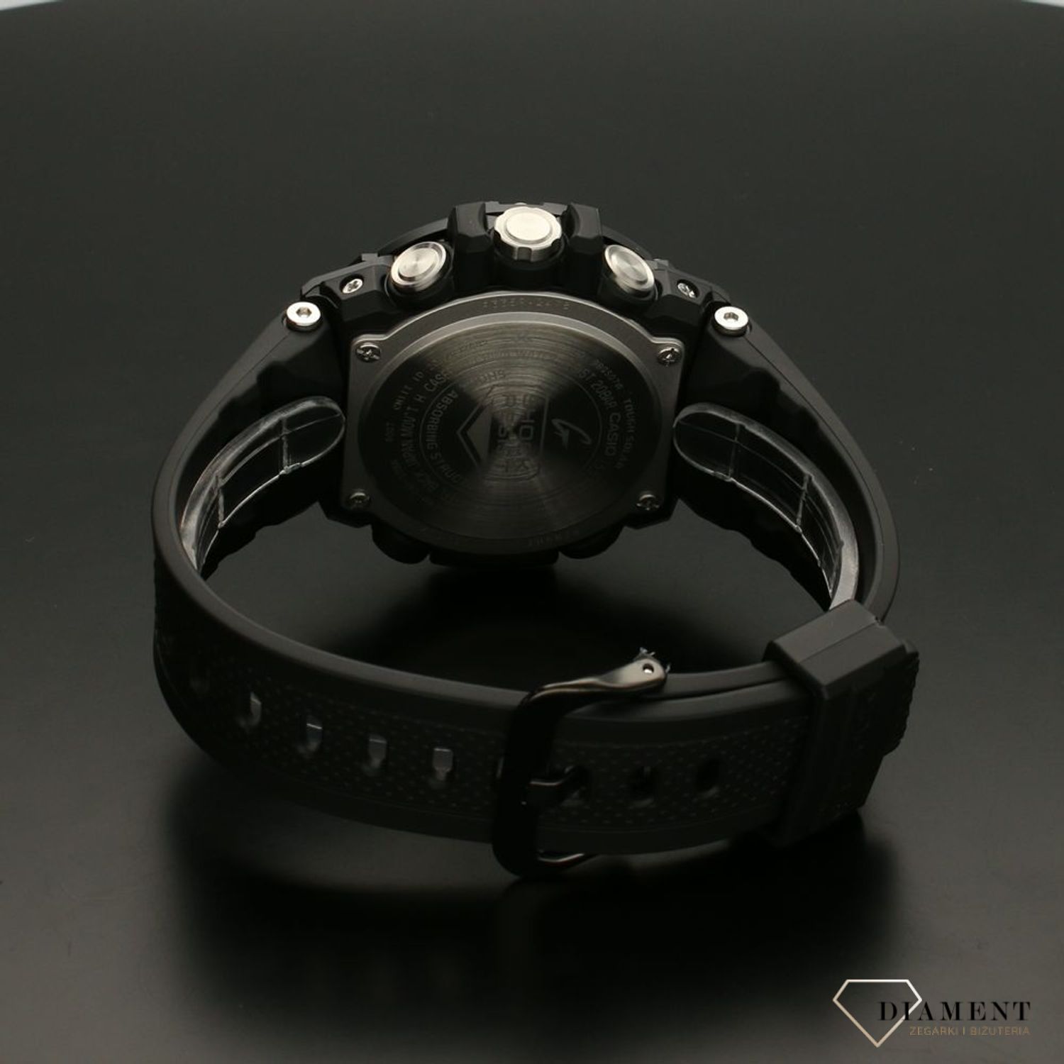 Zegarek męski wstrząsoodporny CASIO G-Shock GST-B100B-1A4ER G-STEEL Bluetooth Sync.jpg