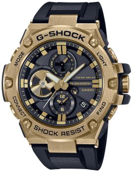 Zegarek męski G-SHOCK Casio G-STEEL BLUETOOTH SYNC GST-B100GB-1A9ER. Mechanizm solarny, który napędza ten G-SHOCK GST-B100GB-1A9ER, to rozwiązanie nie tyle nowoczesne, co bardzo praktyczn.jpg