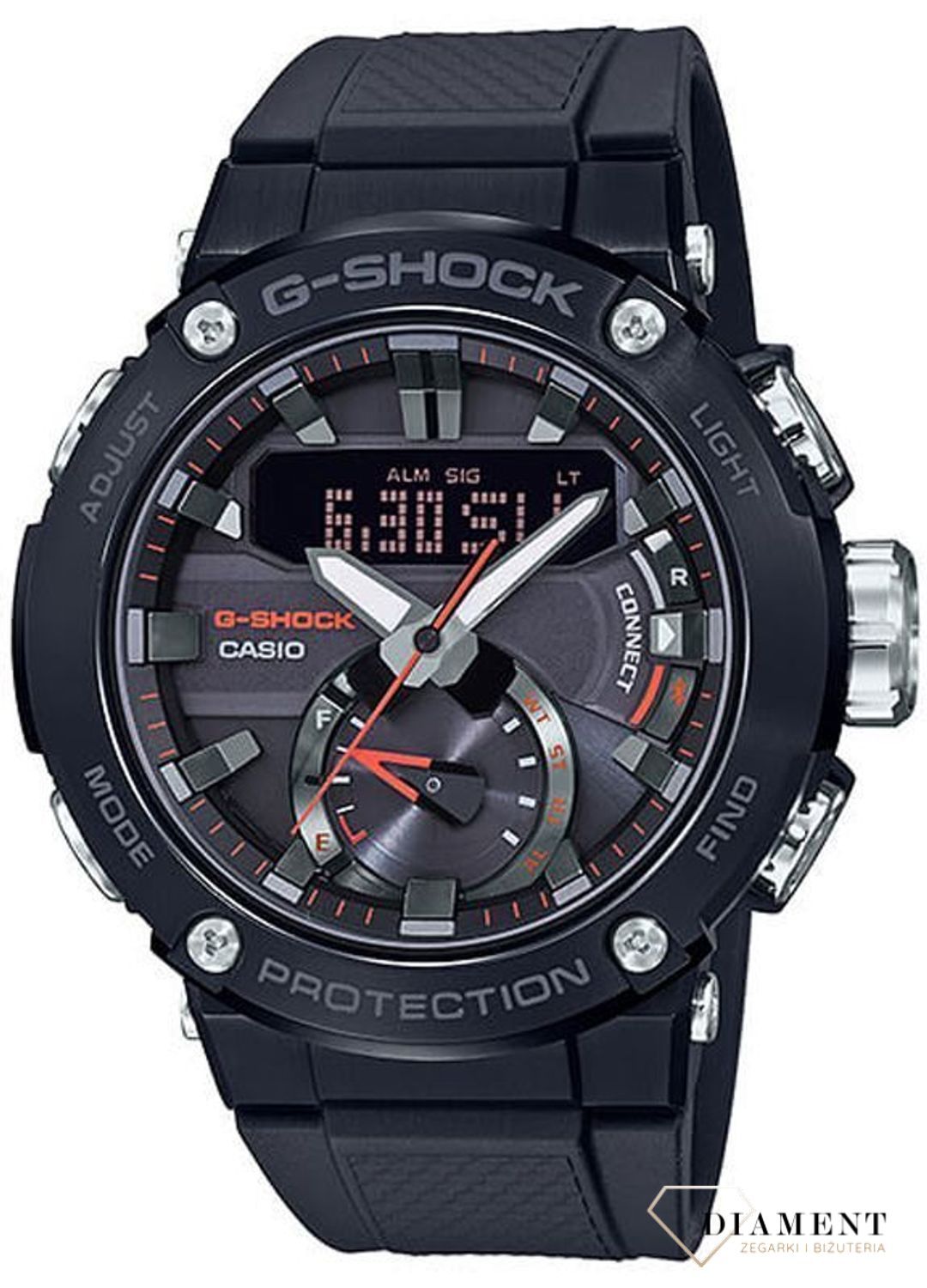 Zegarek męski wstrząsoodporny CASIO G-Shock GST-B200B-1AER G-Steel wer.jpg