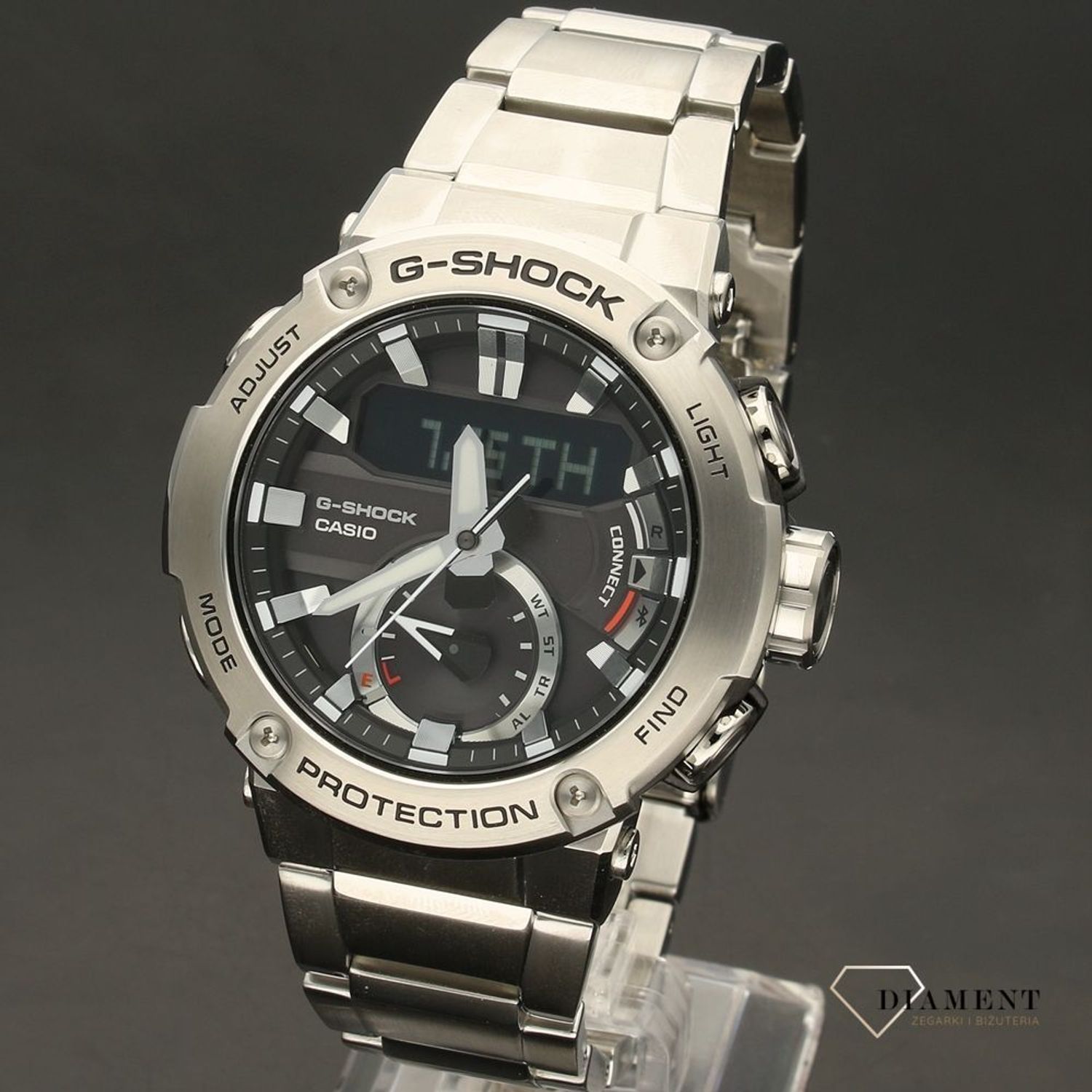 Zegarek męski wstrząsoodporny CASIO G-Shock GST-B200D-1AER G-Steel.jpg