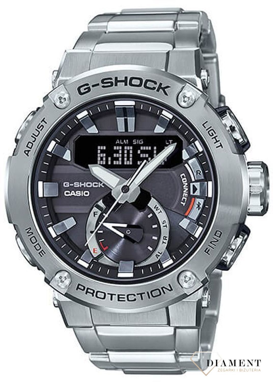 Zegarek męski wstrząsoodporny CASIO G-Shock GST-B200D-1AER G-Steel.jpg
