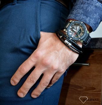 Oryginalny zegarek męski GST-B300-1AER G-STEEL⌚ marki Casio G-shock z wbudowanymi funkcjami na wytrzymałym czarnym pasku (1).JPG