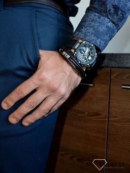 Oryginalny zegarek męski GST-B300-1AER G-STEEL⌚ marki Casio G-shock z wbudowanymi funkcjami na wytrzymałym czarnym pasku (3).JPG