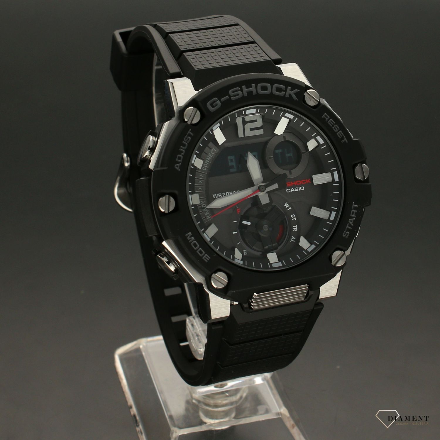 Zegarek męski Casio G-shock GST-B300-1AER G-STEEL - www