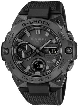 Zegarek G-SHOCK Casio G-STEEL TOUGH SOLAR GST-B400BB-1AER. Zegarek męski solarny. Męski zegarek z bluetooth. Męski zegarek Casio G-shock. Zegarek wodoodporny G-shock. Męski Casio G-shock na prezent (1).jpg