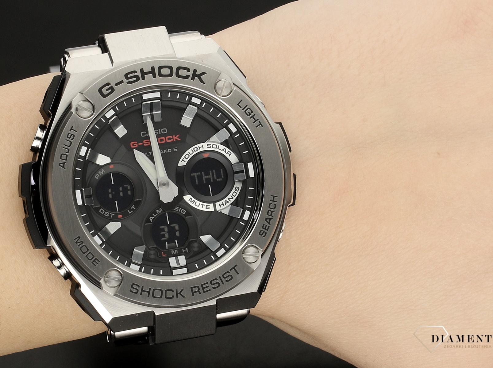 Męski zegarek CASIO G-Shock GST-W110D-1AER.jpg