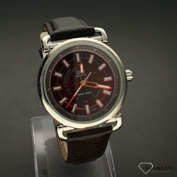 Zegarek QQ męski na brązowym pasku GU66-803. Zegarki męskie na pasku✓ Wymarzony prezent ✓Prezent dla taty z grawerem✓ Prezent z grawerem✓ Autoryzowany sklep. ✓Grawer 0zł ✓Gratis Kurier 24h ✓Zwrot 30 dni2.jpg