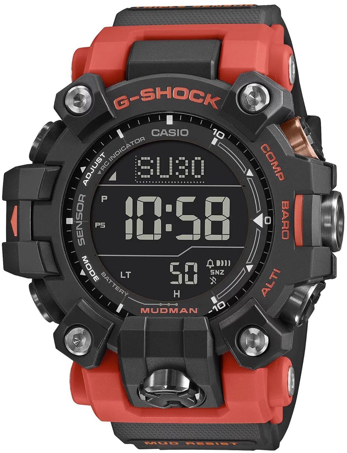 時計 CASIO G-SHOCK MUDMAN GW-9500 MUDMAN - GW-9500 - マッドレジスト構造 | G-SHOCK 腕時計