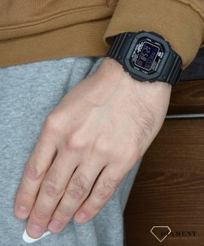 Zegarek męski CASIO G-Shock GW-M5610-1BER⌚ Casio G-Shock Classic GW-M5610-1BER - klasyczna czarna kostka z synchronizacją czasu (3).JPG