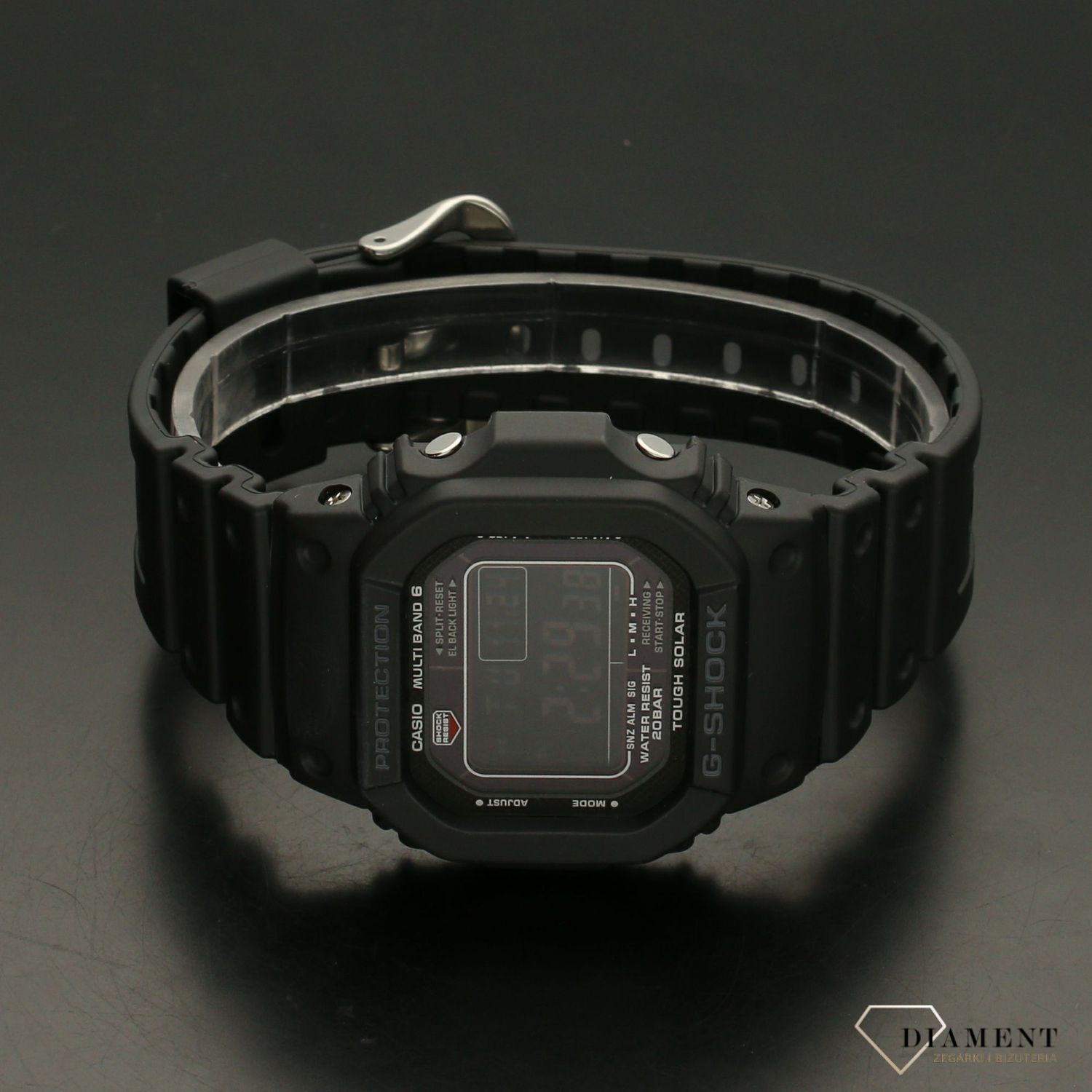 Wielofunkcyjny zegarek Casio G-SHOCK GW-M5610-1BER Solar sterowany