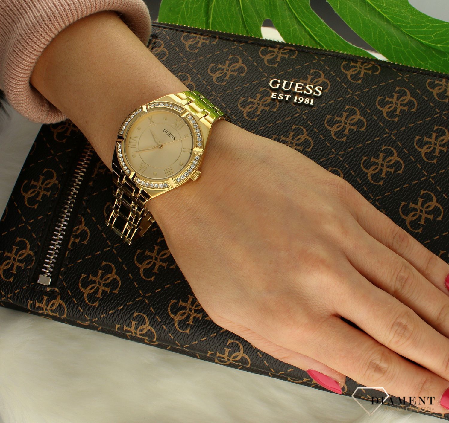 Zegarek damski Guess Cosmo Yellow Gold GW0033L2. Zegarek damski Guess Cosmo Yellow Gold.jpg