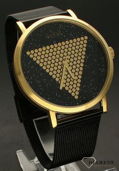 Zegarek męski Guess Imprint GW0049G2. Zegarek męski duży na bransolecie Guess Imprint GW0049G2 ⌚ Zegarki Guess na bransolecie. Zegarek Guess Imprint GW0049G2 w czarnym kolorze.  Zegarek Guess idealny na prezent (2).jpg