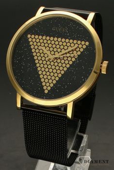Zegarek męski Guess Imprint GW0049G2. Zegarek męski duży na bransolecie Guess Imprint GW0049G2 ⌚ Zegarki Guess na bransolecie. Zegarek Guess Imprint GW0049G2 w czarnym kolorze.  Zegarek Guess idealny na prezent (3).jpg