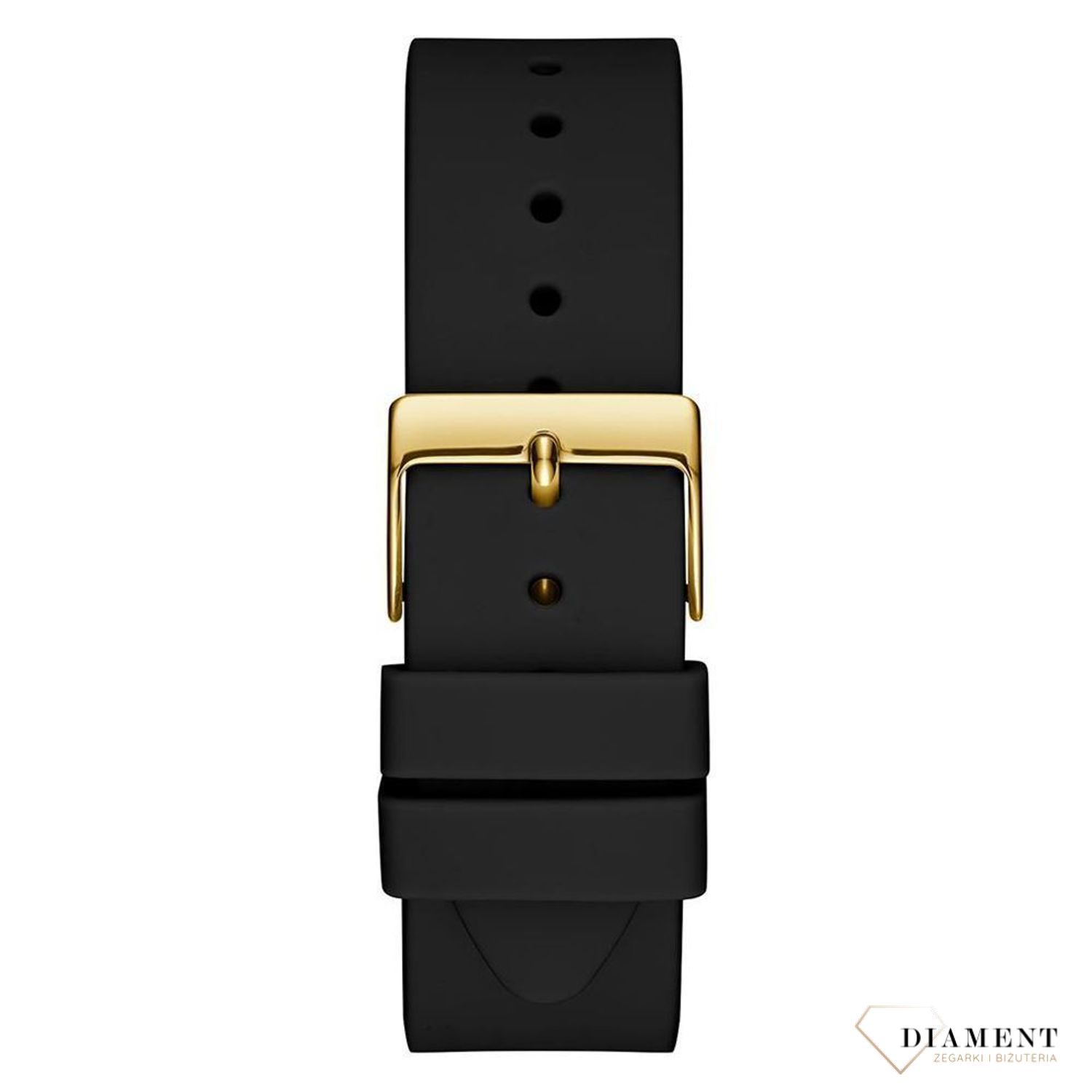 Zegarek damski GUESS Peony G GW0107L2 ⇒ Kupuj w autoryzowanym sklepie. Damski zegarek Guess Peony G GW0107L2 to nowoczesny model z paskiem w czarnym kolorze i złotą tarczą, w eleganckim stylu z delikatnymi wzor.jpg