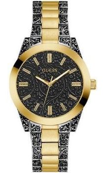 Zegarek GUESS Gilded 'Czarny orkknament' GW0303L1 (3).jpg