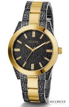 Zegarek GUESS Gilded 'Czarny ornament' GW0303L1ew23 (2) — kopia.jpg