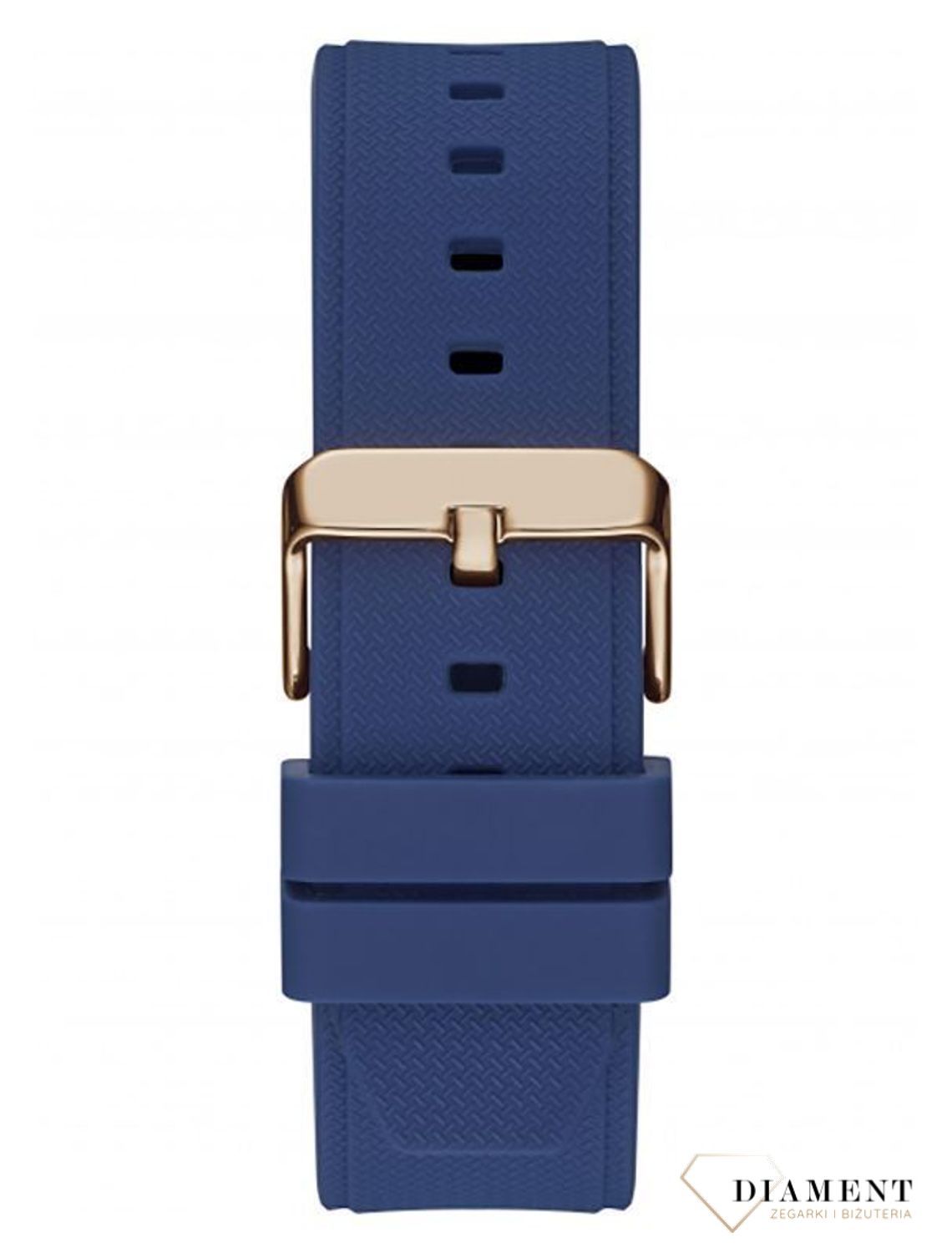 Zegarek męski GUESS GW0334G3 w kolorze granatowym  to propozycja dla wszystkich tych, którzy nie chcą pozostać niezauważeni. Zegarek wykonany ze stali pozłacanej. ⌚ Zegarki Guess ✓ Zapraszamy do sklepu www.zegarki-diam.jpg