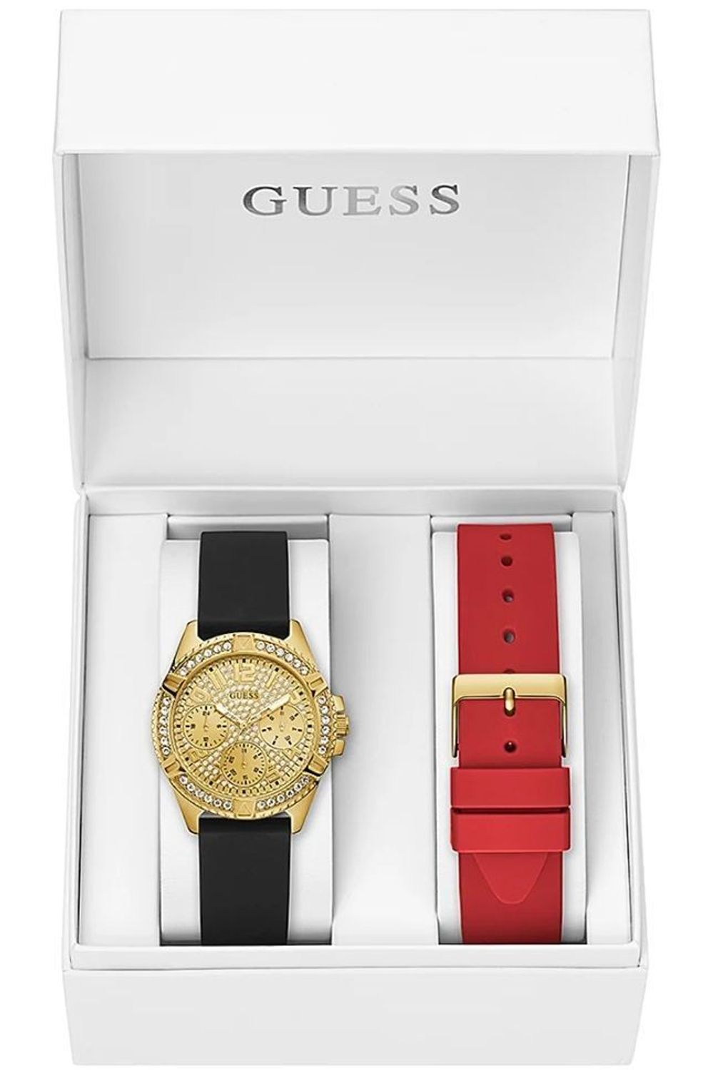 Zegarek damski GUESS na pasku Lady Frontier GW0349L1- dodatkowy pasek gratis!!!.webp