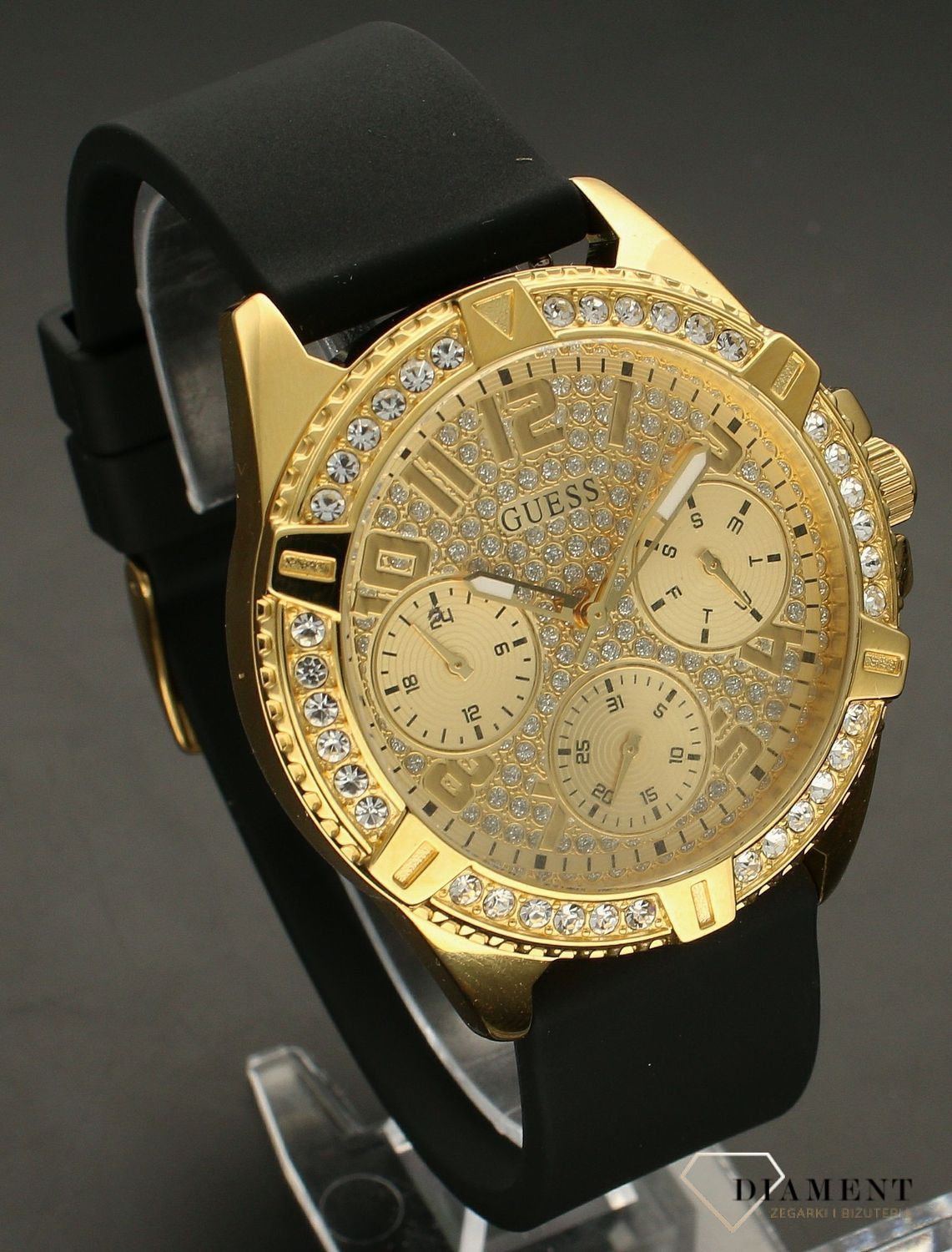 Zegarek damski GUESS na pasku Lady Frontier GW0349L1- dodatkowy pasek gratis!!!.webp