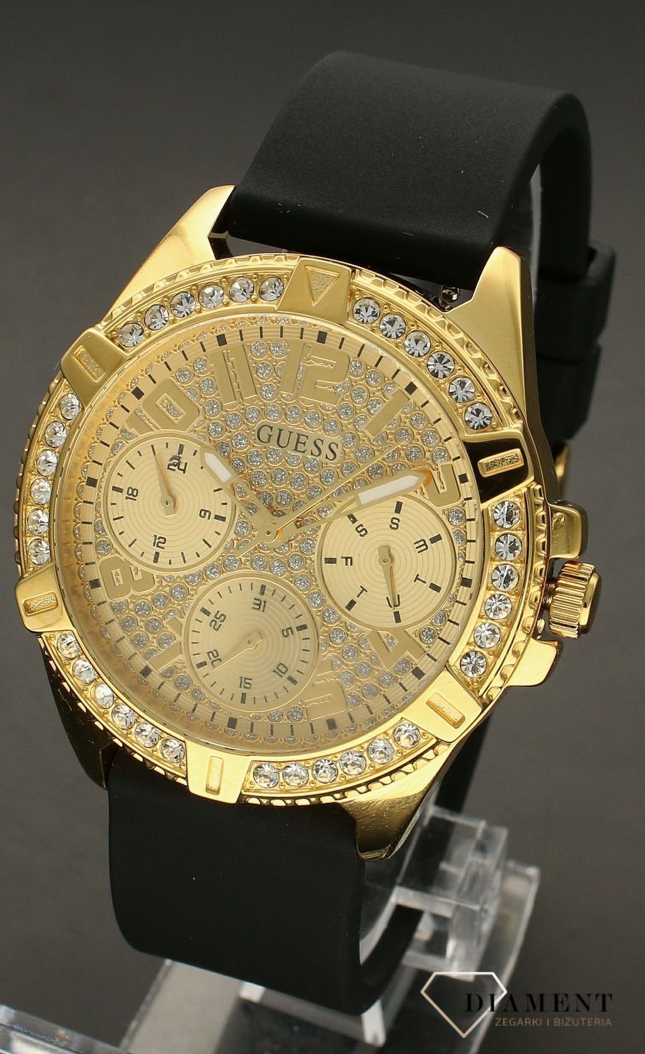 Zegarek damski GUESS na pasku Lady Frontier GW0349L1- dodatkowy pasek gratis!!!.webp