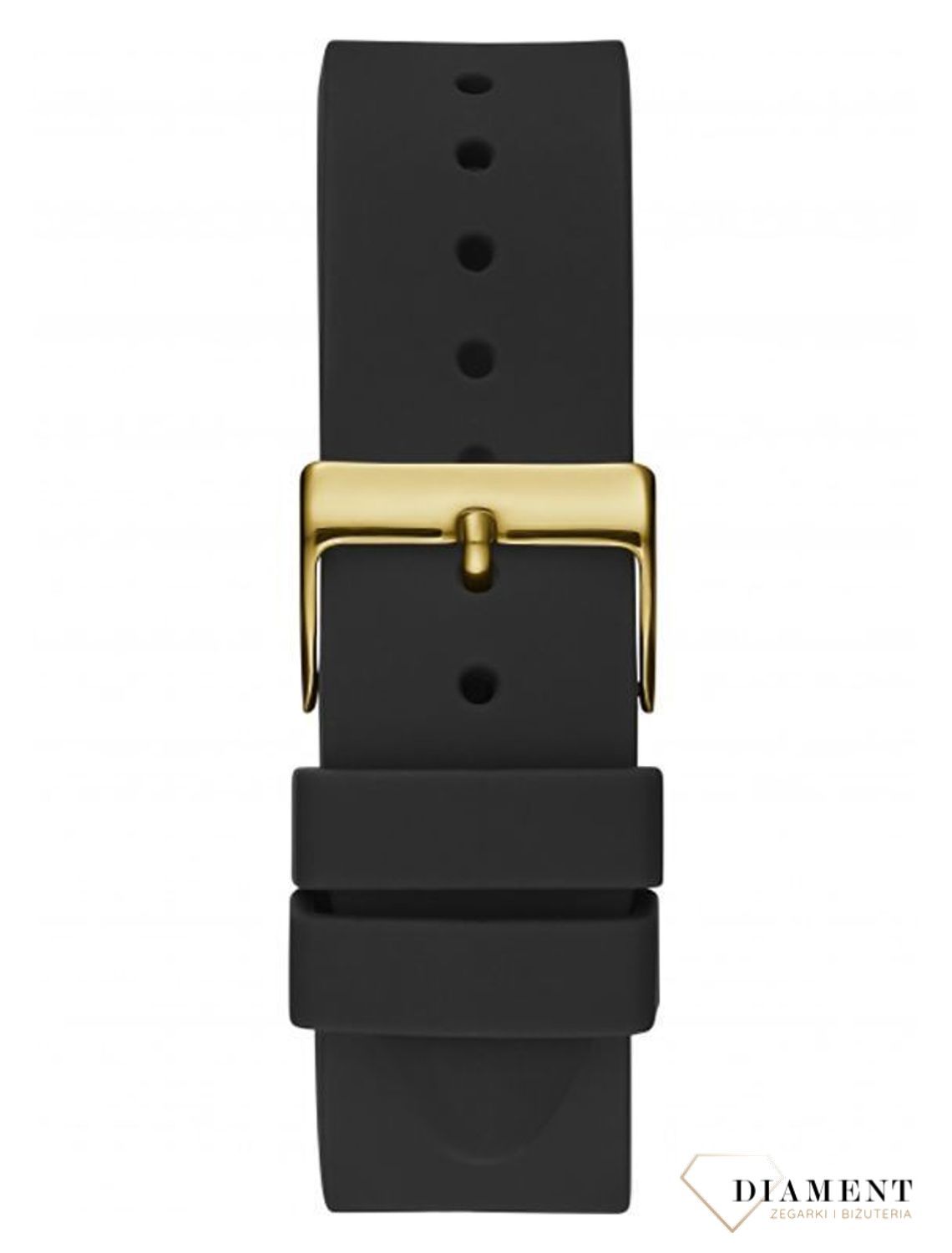 Zegarek damski GUESS Check GW0355L1⇒ Kupuj w autoryzowanym sklepie. Damski zegarek Guess Check GW0355L1 to nowoczesny model z paskiem w czarnym kolorze i złotą tarczą, w eleganckim stylu z delikatnymi wzorkami.jpg