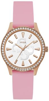 Zegarek damski GUESS Anna Rose Gold GW0359L3 ⇒ Kupuj w autoryzowanym sklepie. Damski zegarek  GUESS Anna Rose Gold GW0359L3 to nowoczesny model z paskiem w różowym kolorze i srebrną tarczą, w eleganckim stylu z.jpg