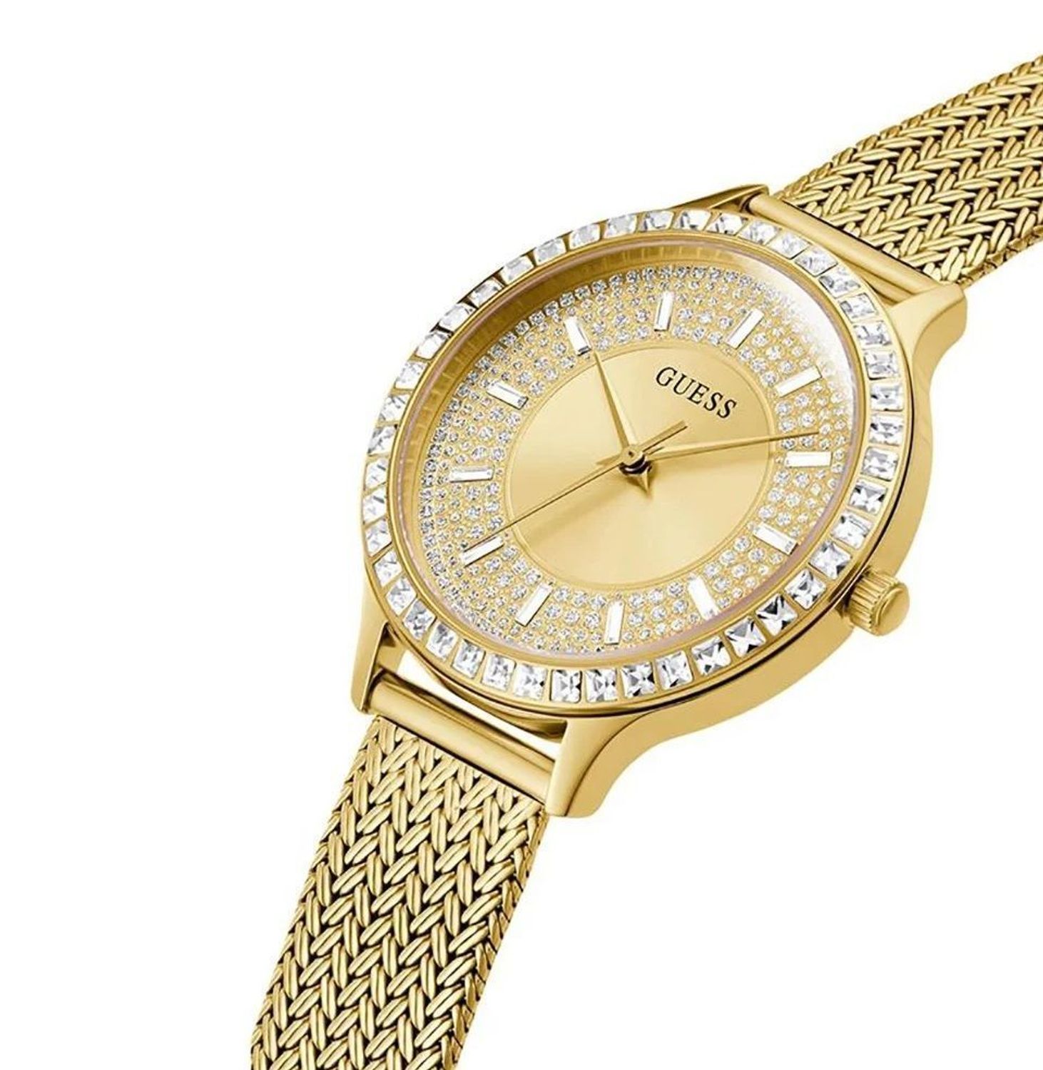 Zegarek damski Guess Work Life 'Złoty z kryształem' GW0402L2 (2).jpg