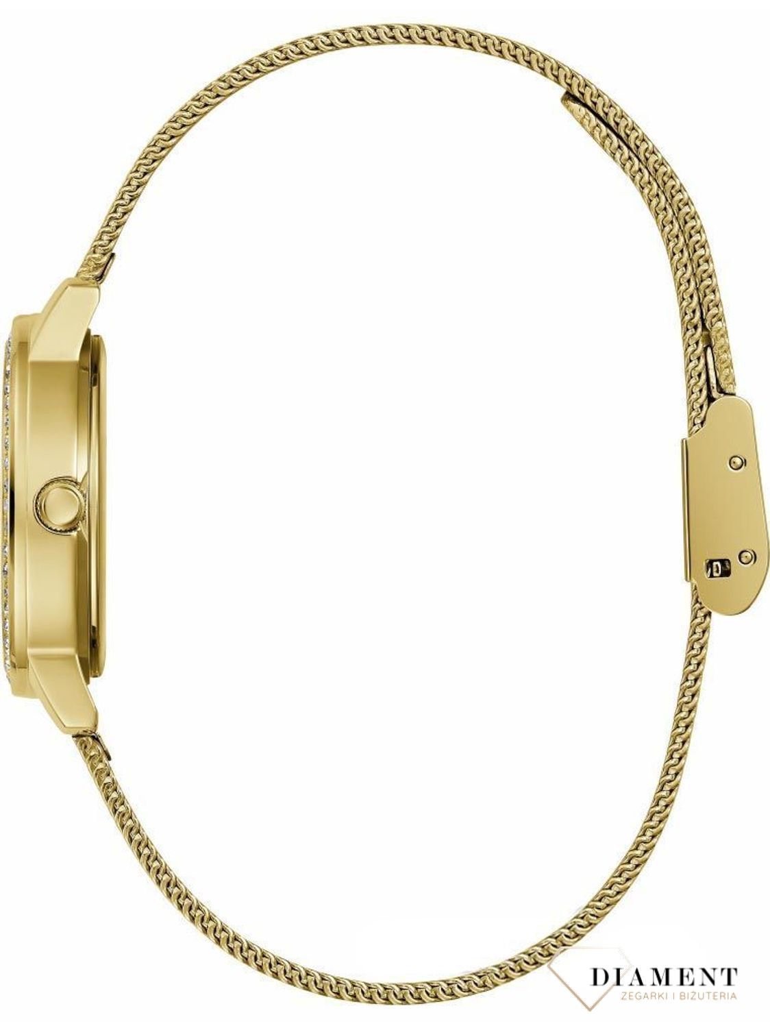 Zegarek damski Guess Melody GW0534L2 złoty. Mały zegarek guess. Guess dla każdego. Delikatny zegarek Guess. Modny zegarek. Modowa marka guess. Produkty z guesa. Darmowa dostawa.jpg