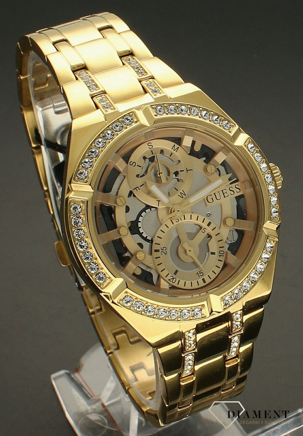 Damski zegarek złoty Guess GW0604L2.jpg