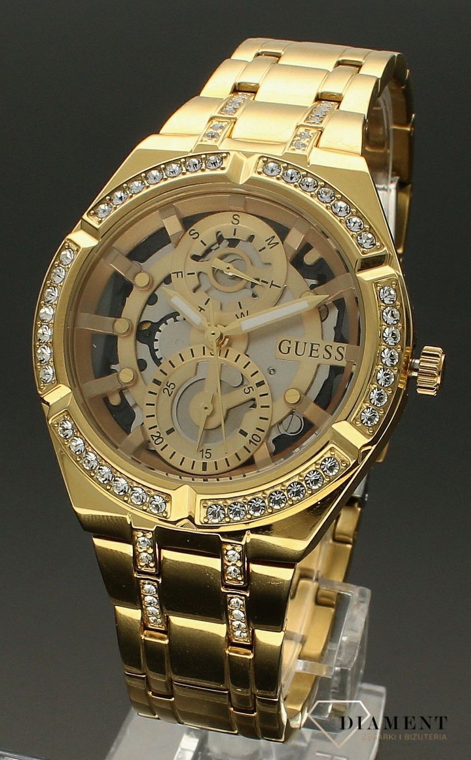 Damski zegarek złoty Guess GW0604L2.jpg