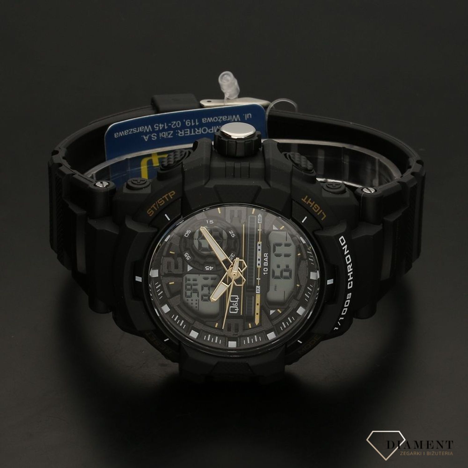 Zegarek męski Q&Q LCD Sport GW86-004 (5).jpg