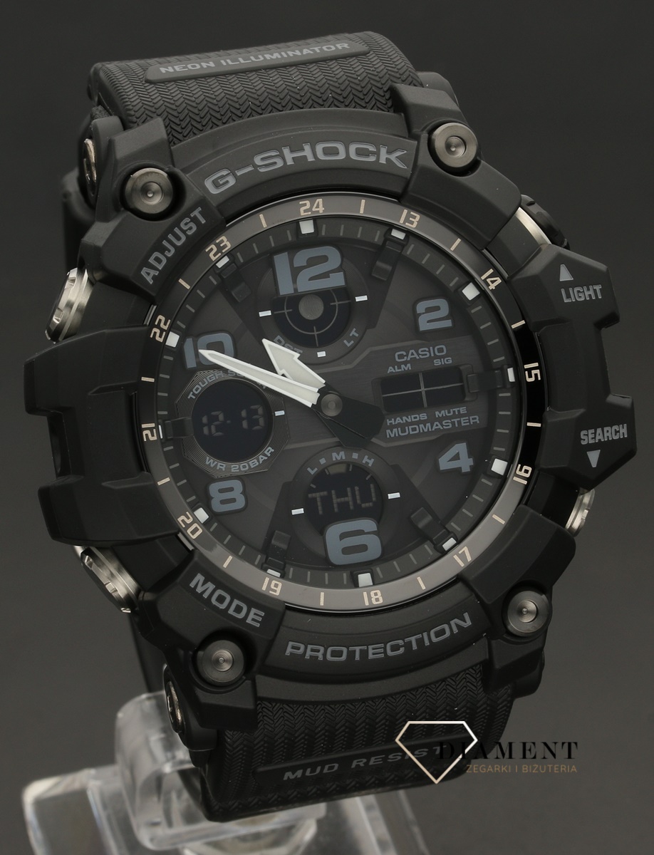 Zegarek męski wstrząsoodporny CASIO G-Shock Mudmaster GWG-100-1AER