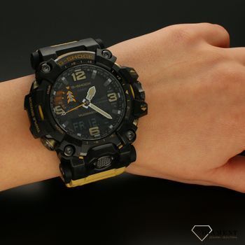 Zegarek męski CASIO Mudmaster G-Shock Master Of G  na beżowym pasku gumowym GWG-2000-1A5ER   (5).jpg