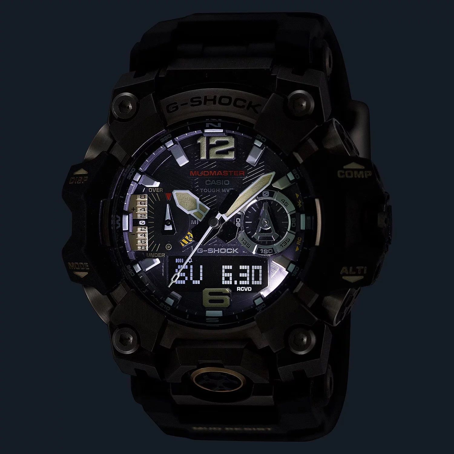 Zegarek męski G-SHOCK Casio Mudmaster Carbon Core GWG-B1000-1AER. Męski zegarek sportowy G-shock. Zegarek wstrząsoodporny Casio G-shock. Zegarek odporny na błoto i kurz. Zegarek męski karbonowy. Zegarek solarny sportowy. Zegarek na prezent d.jpg