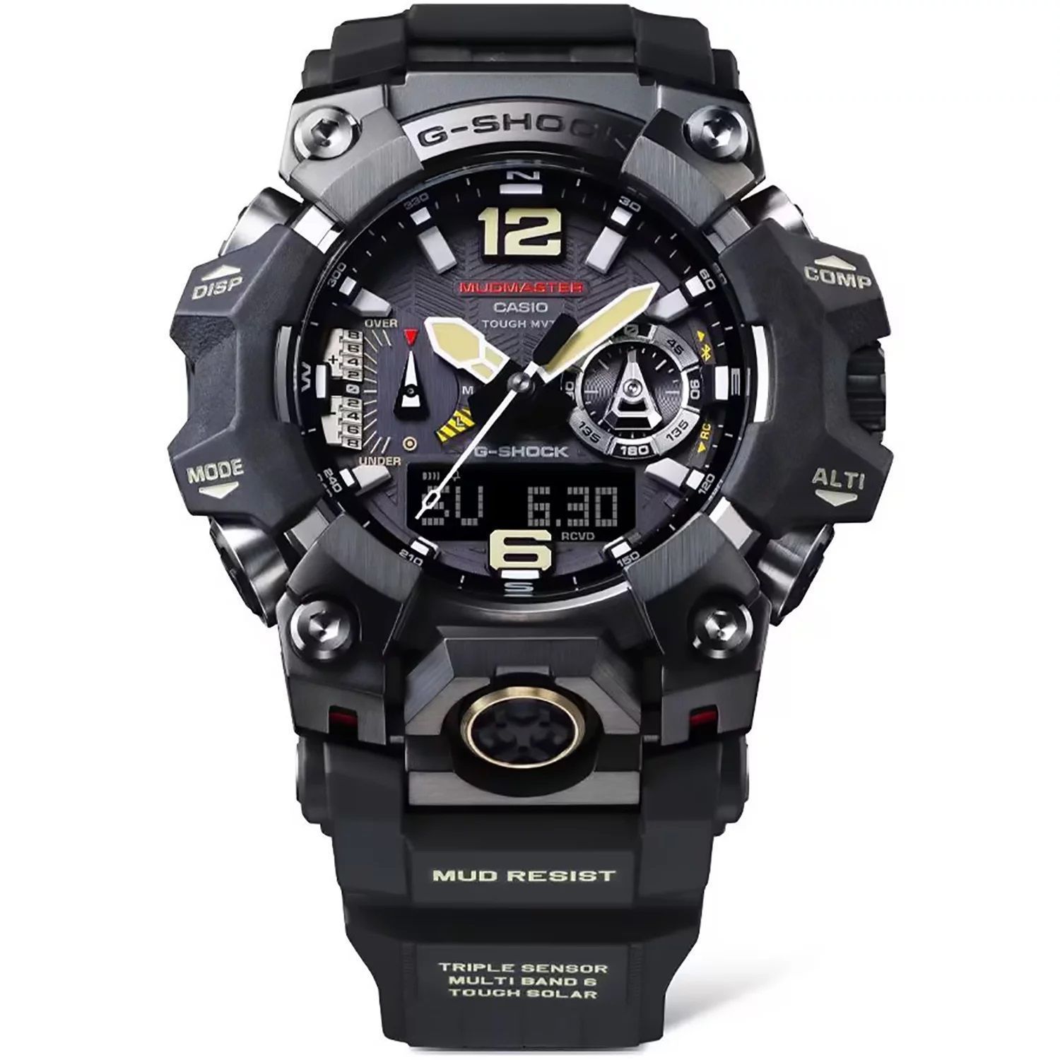 Zegarek męski G-SHOCK Casio Mudmaster Carbon Core GWG-B1000-1AER. Męski zegarek sportowy G-shock. Zegarek wstrząsoodporny Casio G-shock. Zegarek odporny na błoto i kurz. Zegarek męski karbonowy. Zegarek solarny sportowy. Zegarek na prezent d.jpg