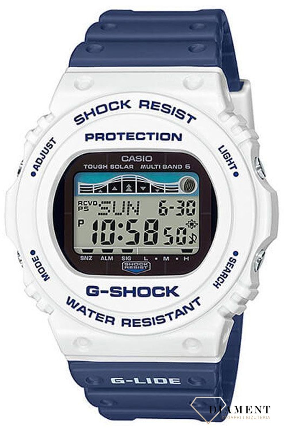 Męski wstrząsoodporny zegarek CASIO G-Shock GWX-5700SS-7ER.jpg