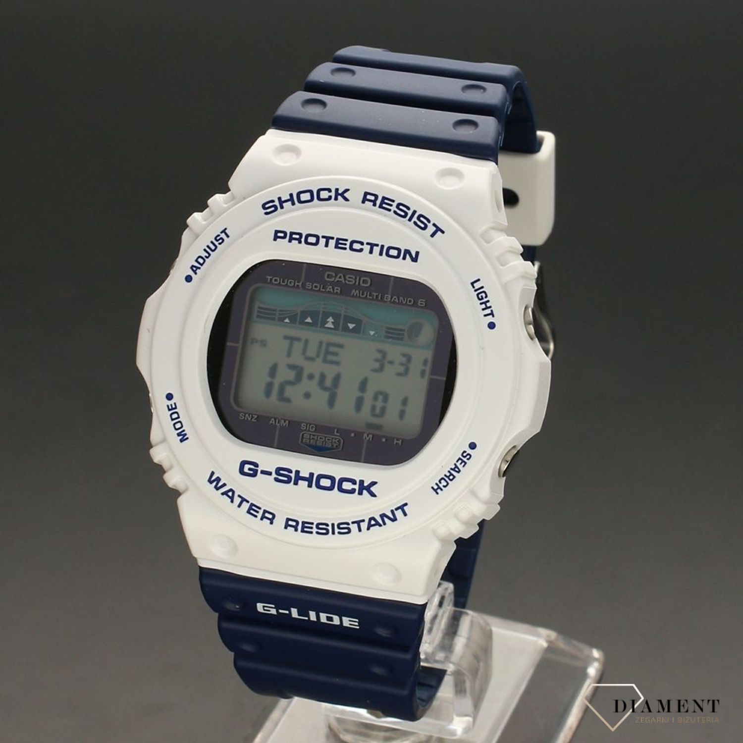 Męski wstrząsoodporny zegarek CASIO G-Shock GWX-5700SS-7ER.jpg