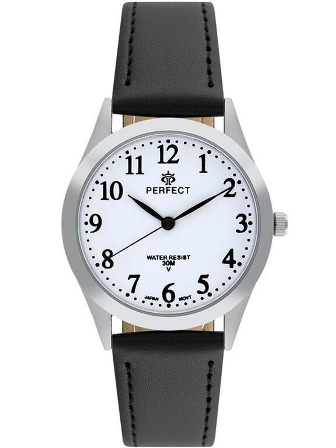 Zegarek męski Perfect GX004-01 na czarnym pasku. Męski zegarek Perfect. Zegarek męski na czarnym pasku. Zegarek męski klasyczny. Zegarek męski na prezent (2).jpg