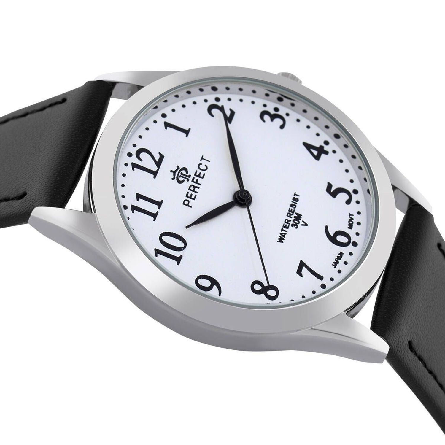 Zegarek męski Perfect GX004-01 na czarnym pasku. Męski zegarek Perfect. Zegarek męski na czarnym pasku. Zegarek męski klasyczny. Zegarek męski na prezent (2).jpg