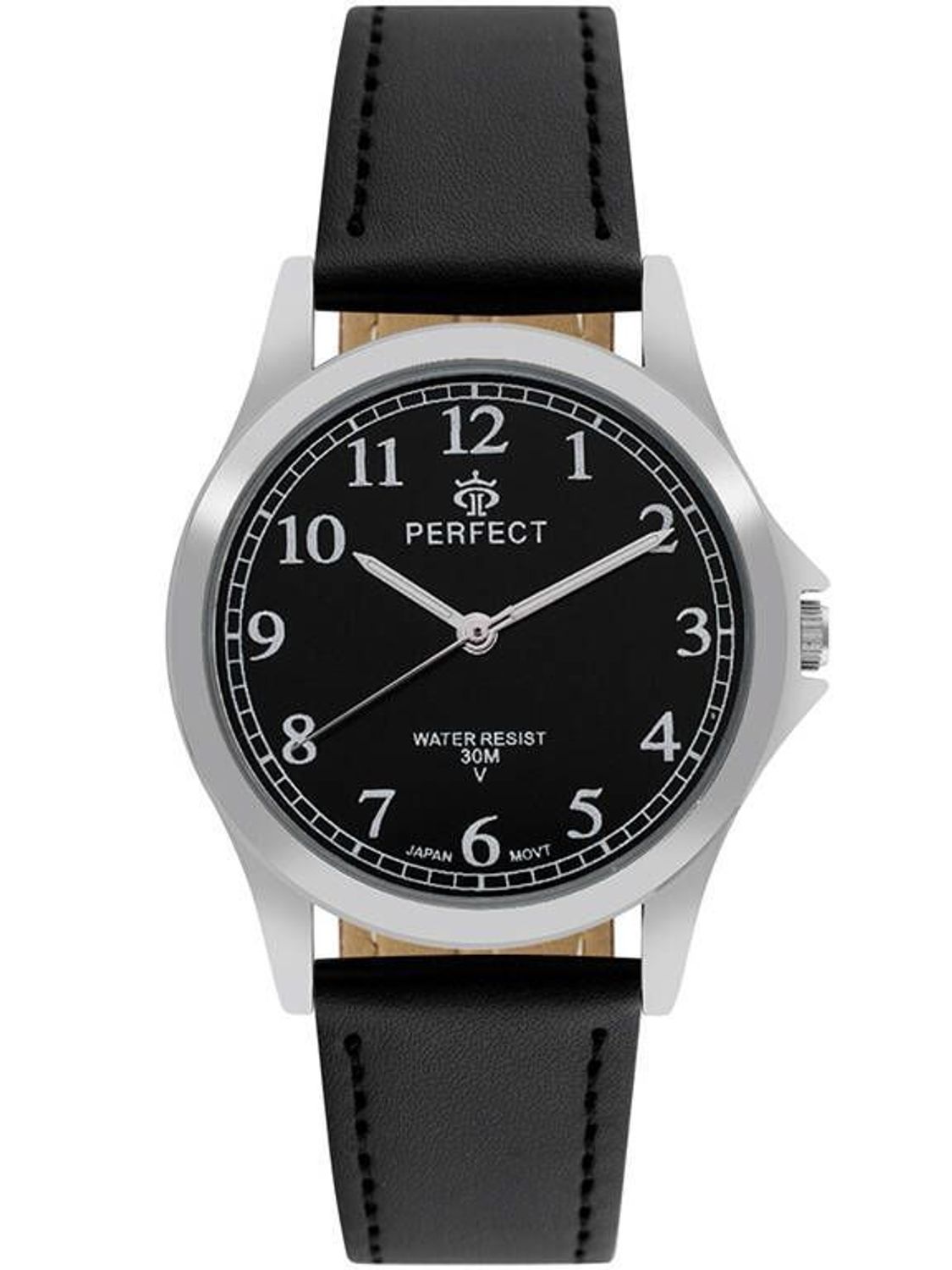 Zegarek damski Perfect GX005-05 na czarnym pasku. damski zegarek Perfect. Zegarek damski na czarnym pasku. Zegarek damski klasyczny. Zegarek damski na prezent. Zegarek z wyraźną tarcza.  (2).jpg
