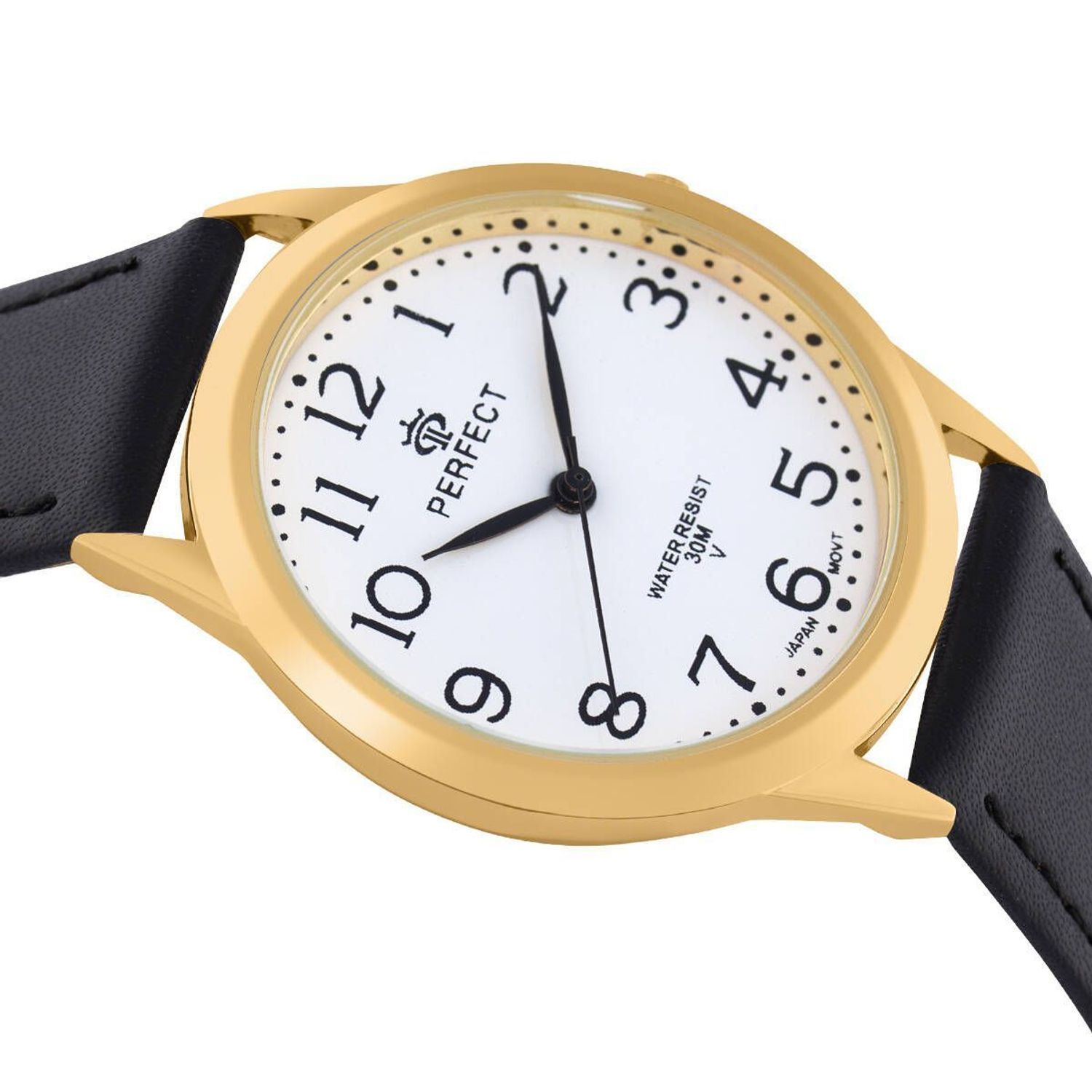 Zegarek damski Perfect GX010-11 na czarnym pasku (1).jpg