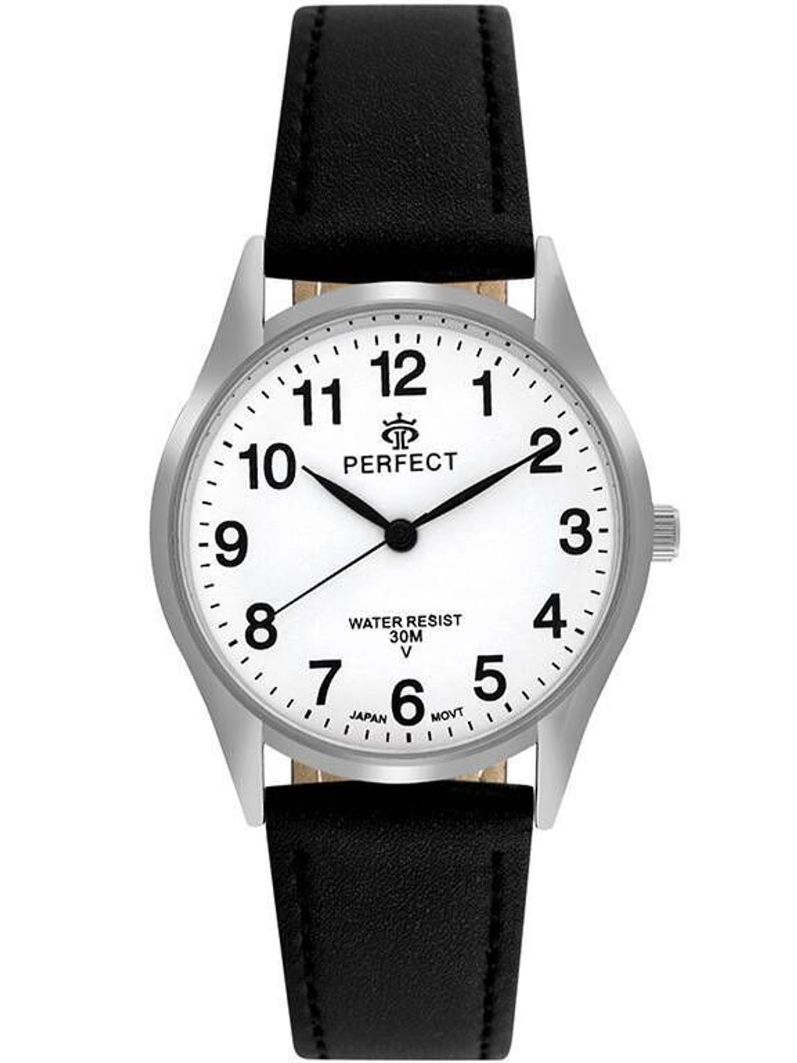 Zegarek damski Perfect GX018-01 na czarnym pasku. Damski zegarek Perfect. Zegarek damski na czarnym pasku. Zegarek damski klasyczny. Zegarek damski na prezent (1).jpg