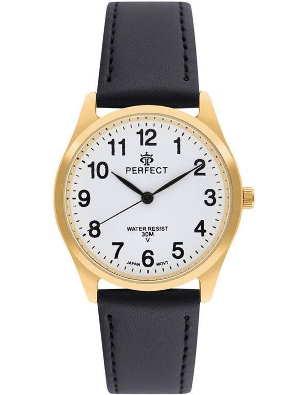 Zegarek damski Perfect GX041-11 na czarnym pasku. Damski zegarek Perfect. Zegarek damski na czarnym pasku. Zegarek damski klasyczny. Zegarek damski na prezent (2).jpg